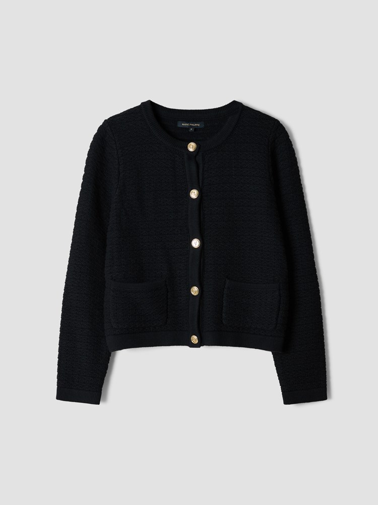 Ada cardigan 7511001_CAB-MARIEPHILIPPE-W24-Front_9797_Ada cardigan CAB_Ada cardigan CAB 7511001.jpg_Front||Front