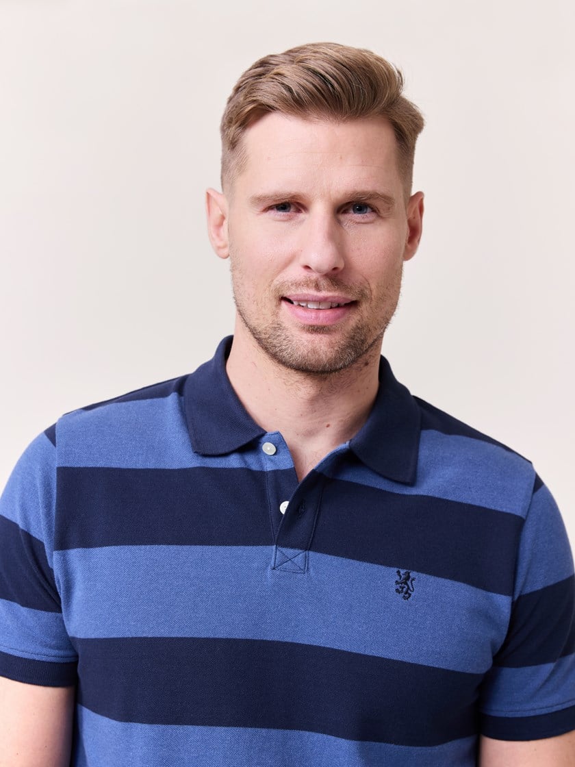 7511074 EGC 7511074_EGC-REDFORD-S25-Modell-Front_chn=match_7837_Morgan stripete pique EGC.jpg_Front||Front