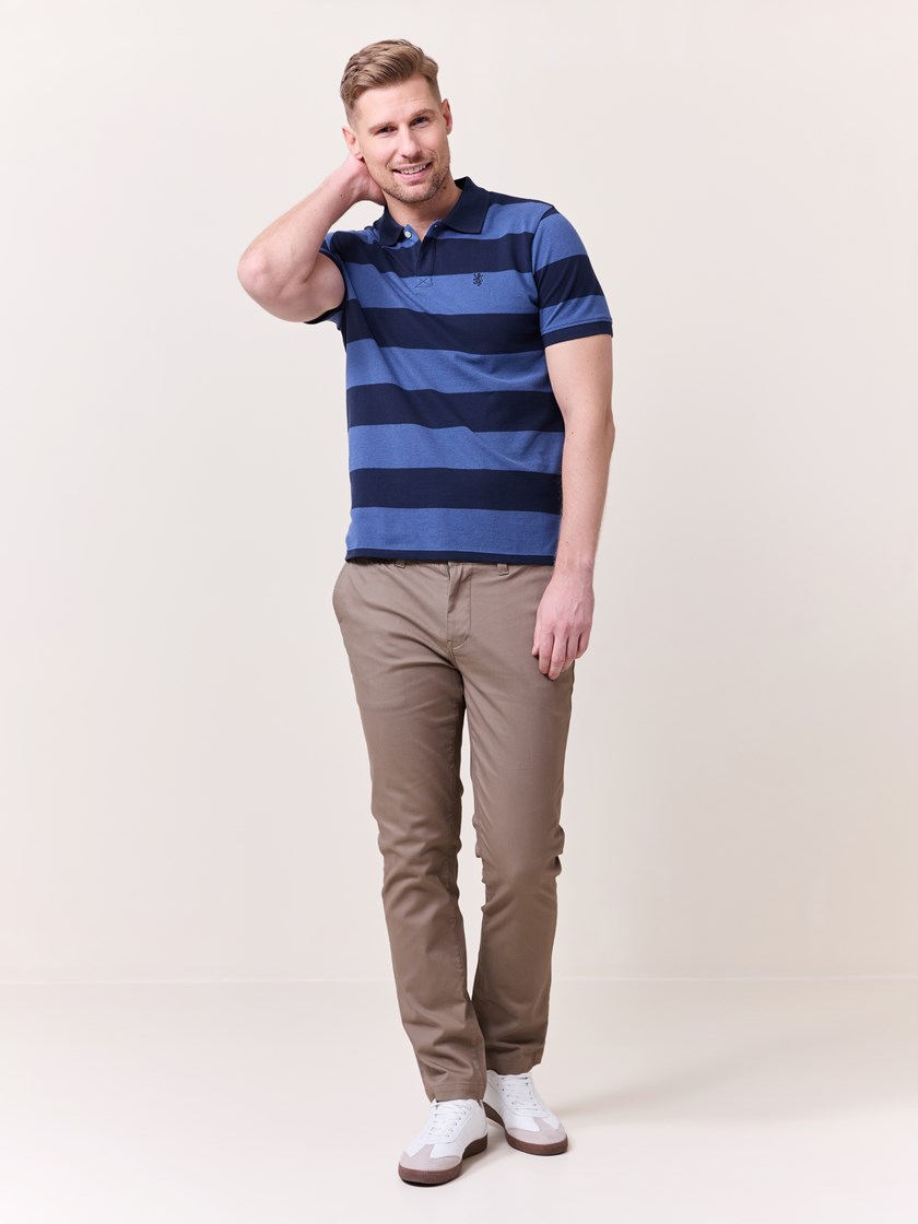 7511074 EGC 7511074_EGC-REDFORD-S25-Modell-Front_chn=match_9071_Morgan stripete pique EGC.jpg_Front||Front