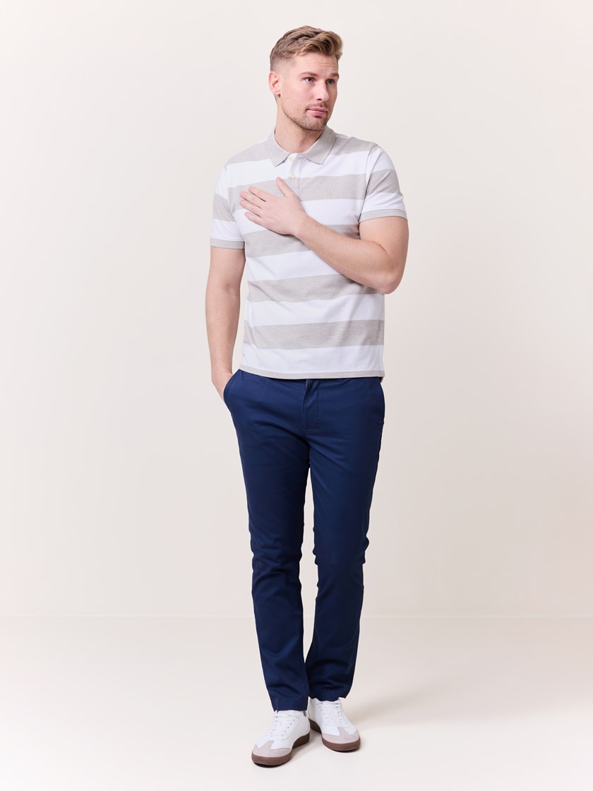 7511074 I2X 7511074_I2X-REDFORD-S25-Modell-Front_chn=match_5802_Morgan stripete pique I2X.jpg_Front||Front