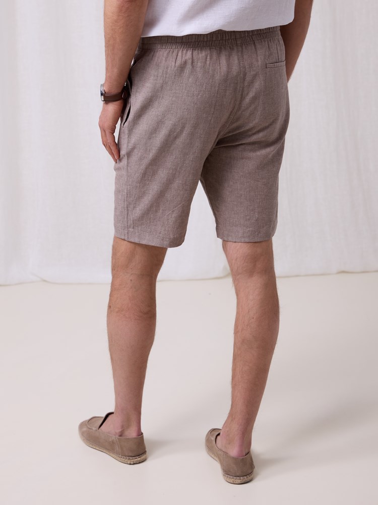 Mike shorts i linmiks 7511127_AES-REDFORD-H25-Modell-Back_chn=match_771_Mike shorts AES_Mike shorts i linmiks AES.jpg_Back||Back