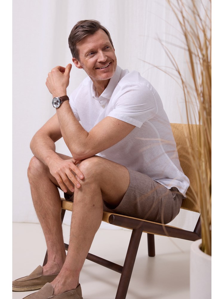 Mike shorts i linmiks 7511127_AES-REDFORD-H25-Modell-Front_chn=match_9151_Mike shorts AES_Mike shorts i linmiks AES.jpg_Front||Front