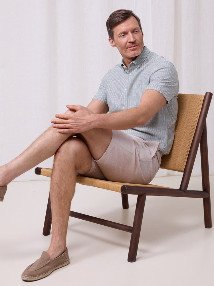 Mike shorts i linmiks 7511127_S76-REDFORD-H25-Modell-Front_chn=match_3851_Mike shorts S76_Mike shorts i linmiks S76.jpg_Front||Front