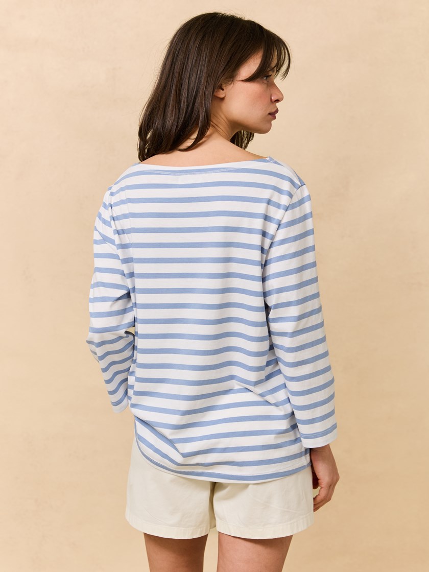 7511215 EAV 7511215_EAV-JEANPAUL-H25-Front (2)_Sailor stripete t-skjorte EAV.jpg_
