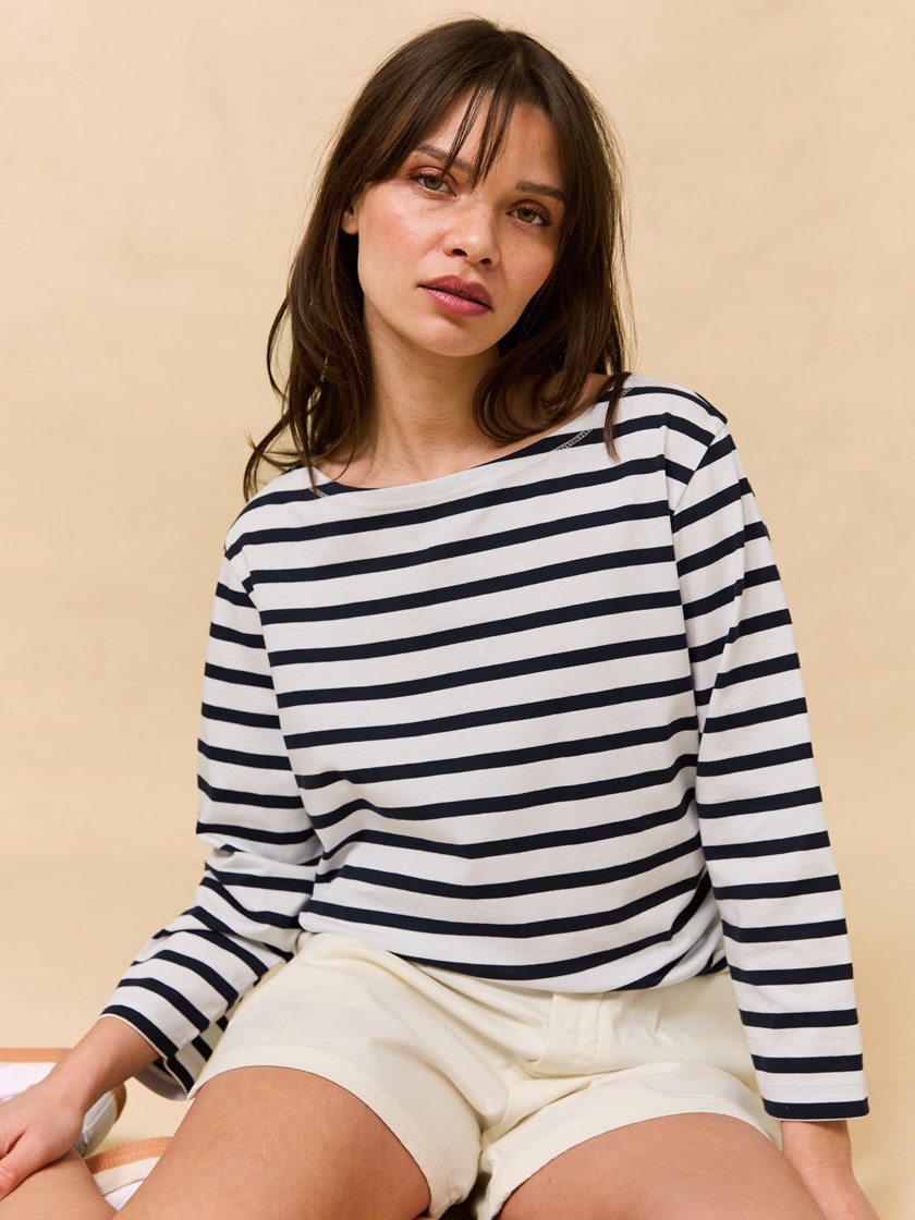 7511215 EM6 7511215_EM6_Jean Paul_Sailor Stripe Tee_H25 (4)_Sailor stripete t-skjorte EM6.jpg_