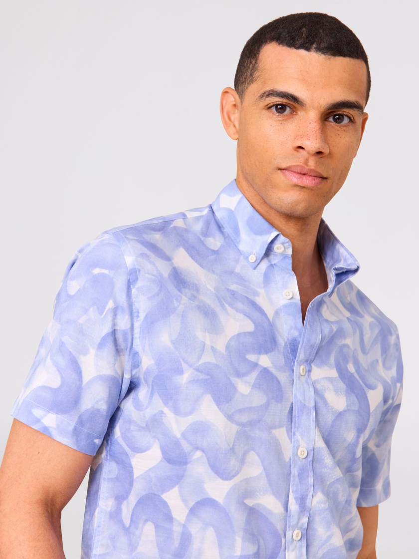 7511293 ECO 7511293_ECO-JEANPAUL-H25-Front_1853_Wave skjorte_Wave skjorte ECO.jpg_Front||Front