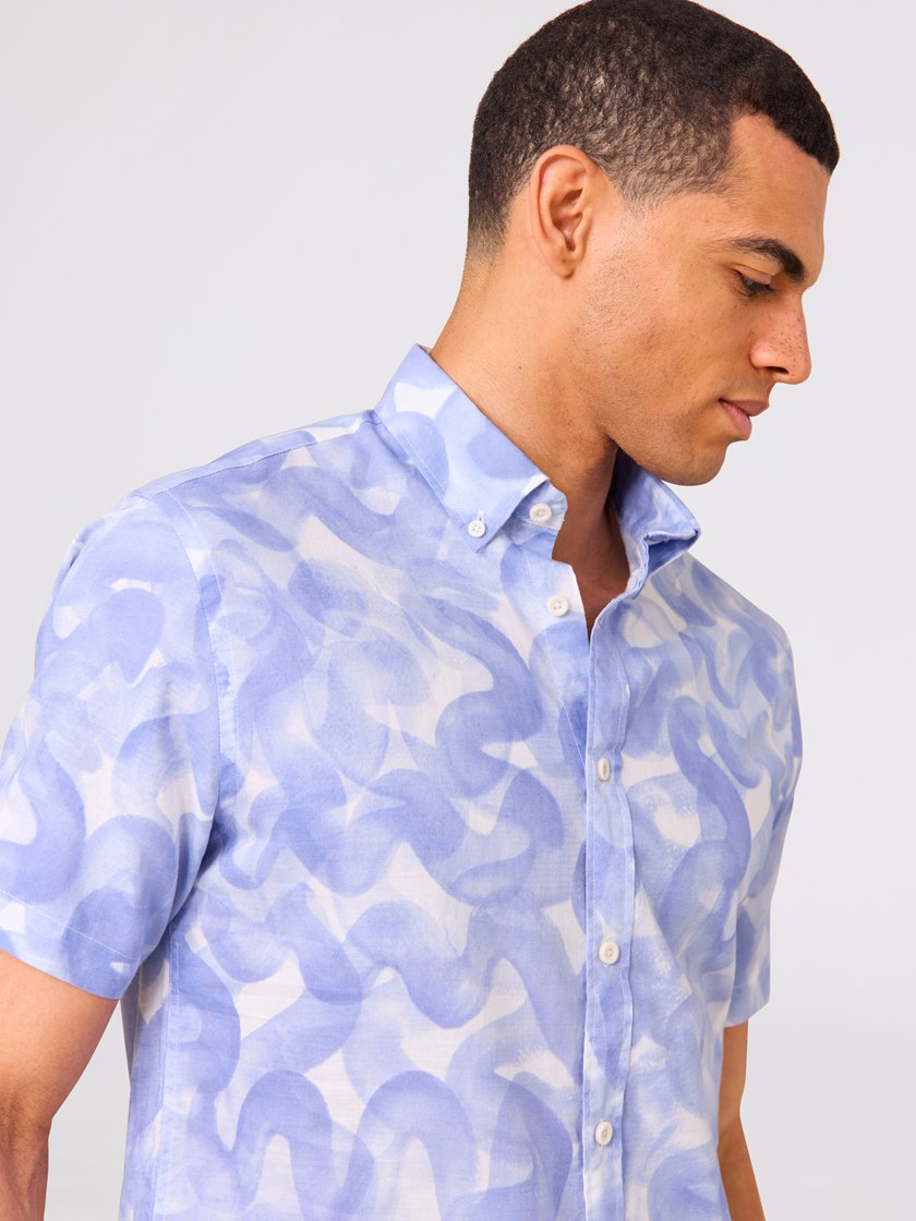 7511293 ECO 7511293_ECO-JEANPAUL-H25-Front_9773_Wave skjorte_Wave skjorte ECO.jpg_Front||Front