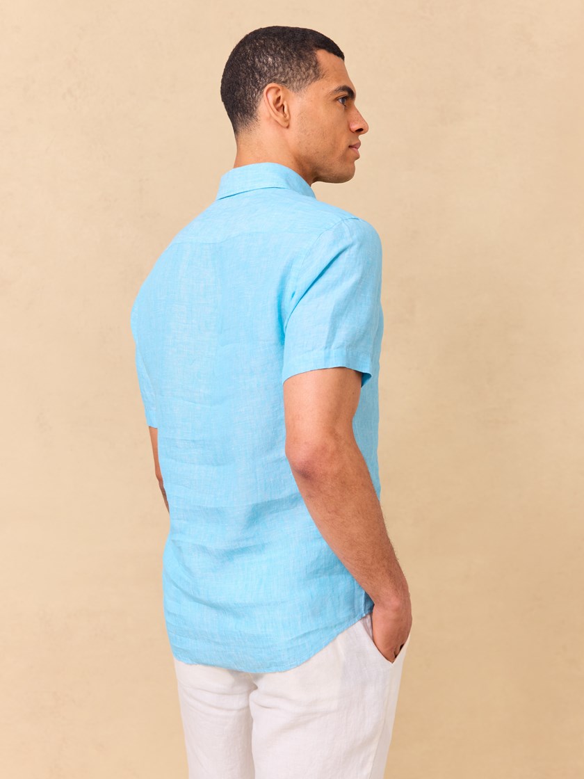 7511305 EBG 7511305_EBG-JEANPAUL-H25-Front_8389_Dillon linskjorte_Dillon linskjorte EBG 7511305.jpg_Front