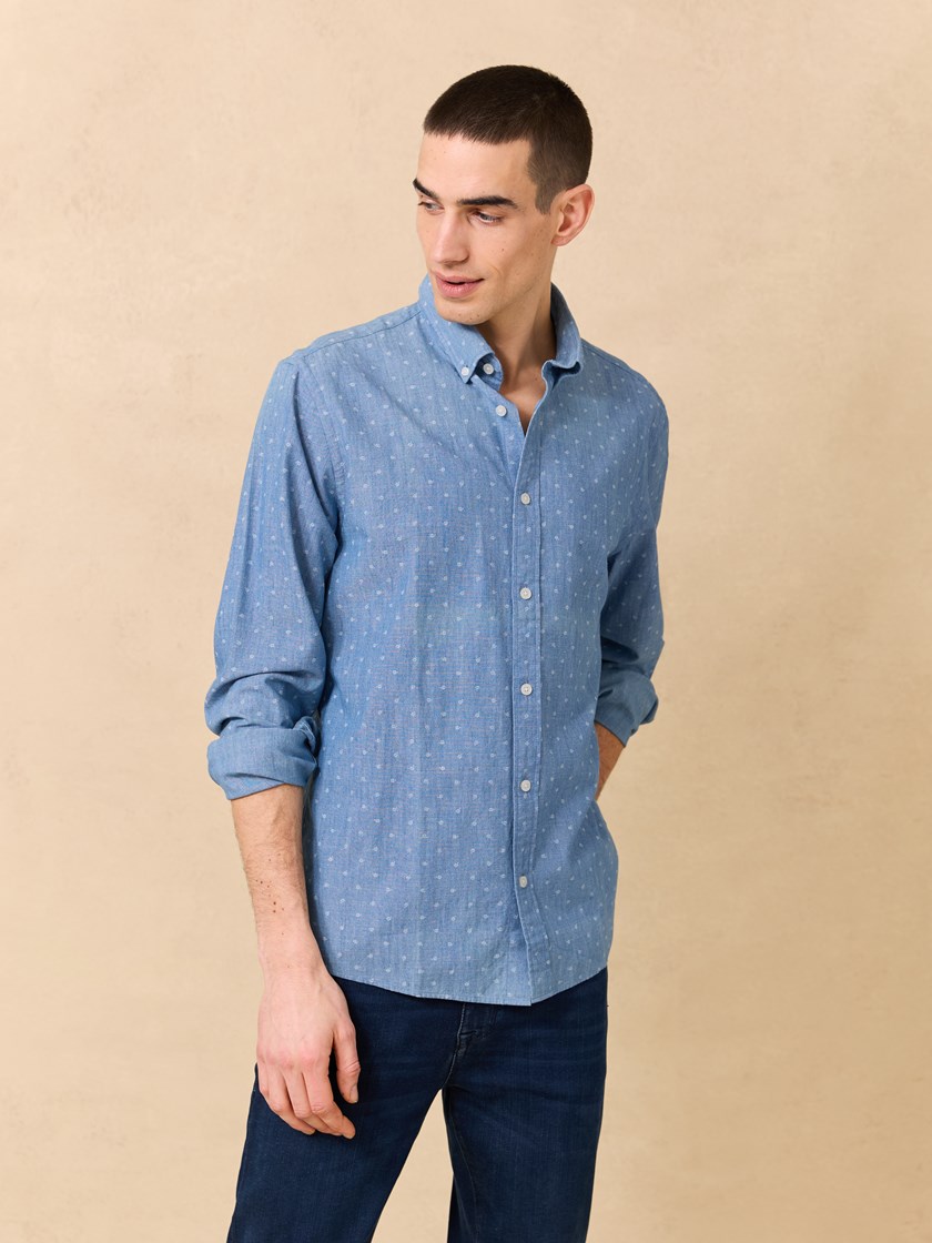 7511419 S40 7511419_S40_Jean Paul_Andre Skjorte_A25_Prefall (4)_Andre skjorte - Regular fit S40.jpg_