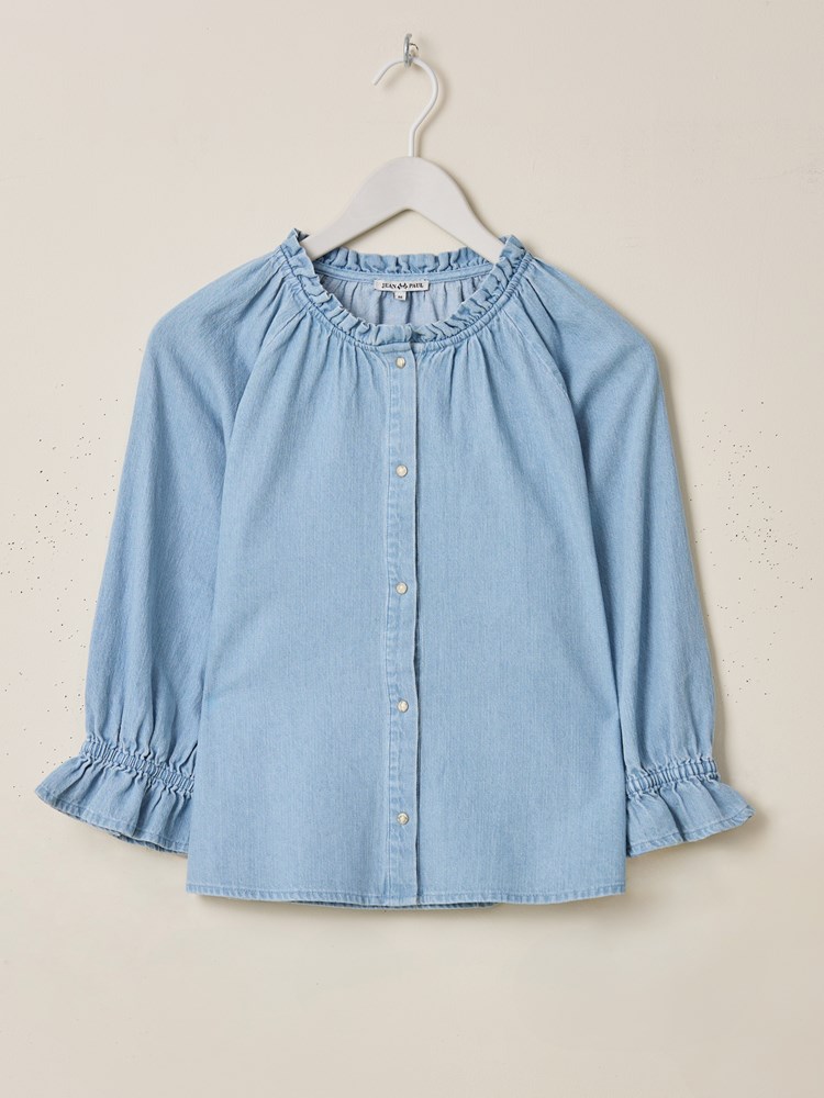 Smilla denimbluse 7511528_ECC-JEANPAUL-H25-Front_5375_Smilla denimbluse ECC 7511528.jpg_