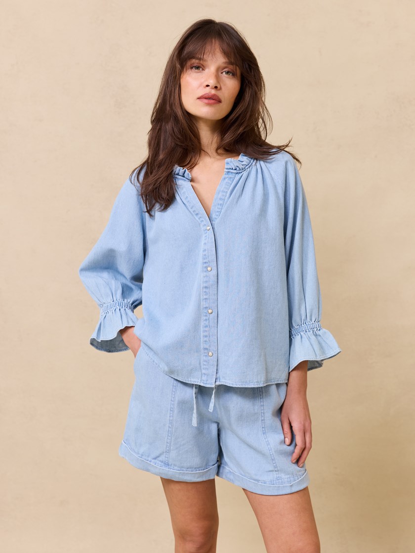 7511528 ECC 7511528_ECC_Jean Paul_Smilla Denim Bluse_H25 (4)_Smilla denimbluse ECC.jpg_