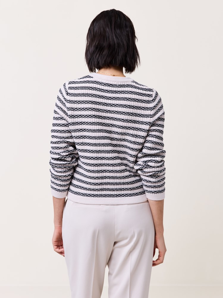 Ada stripet cardigan 7511550_ID2-MARIEPHILIPPE-S25-Modell-Back_chn=match_8547_Ada stripet cardigan ID2_Ada stripet cardigan ID2 7511550.jpg_Back