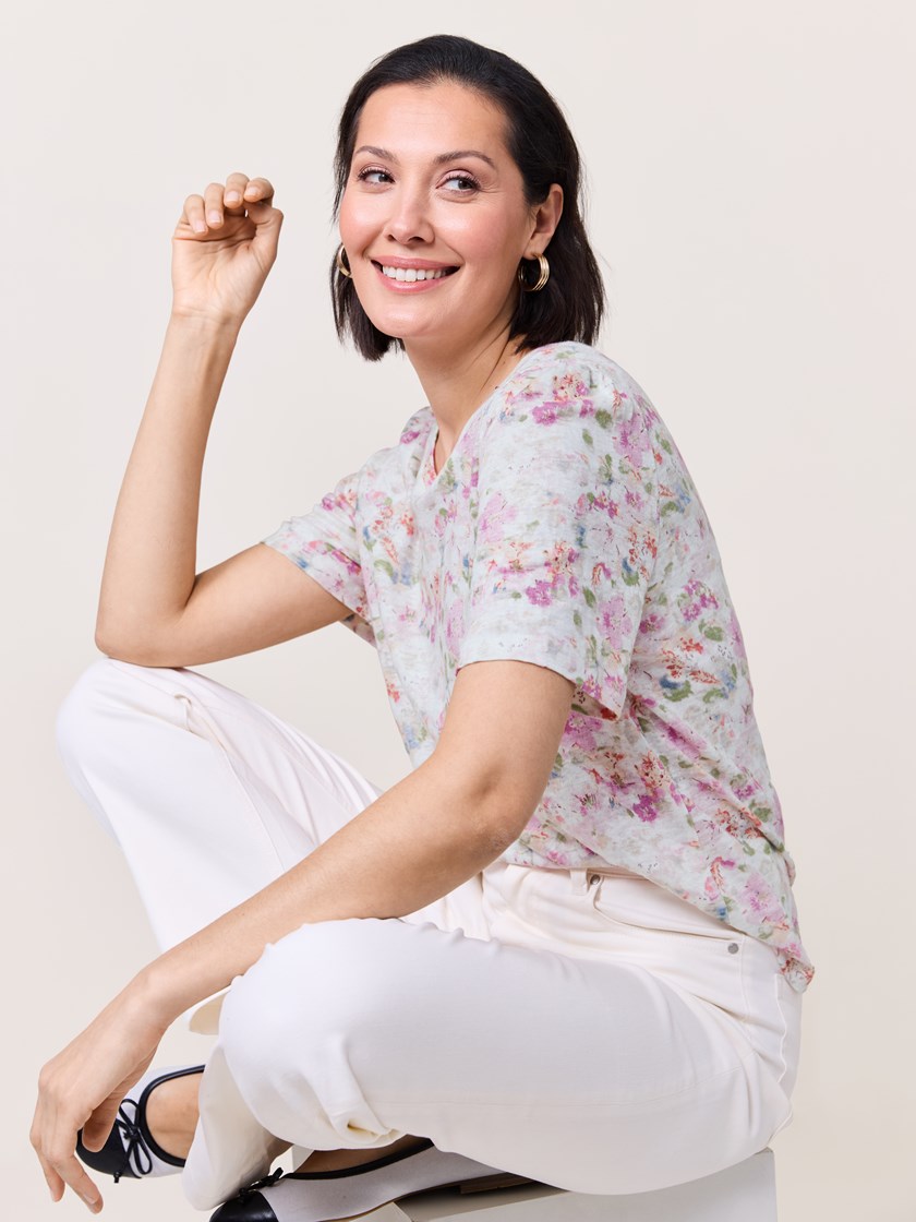 7511640 S46 7511640_S46-MARIEPHILIPPE-S25-Modell-Front_chn=match_1380_Ellen printet lintopp S46.jpg_Front