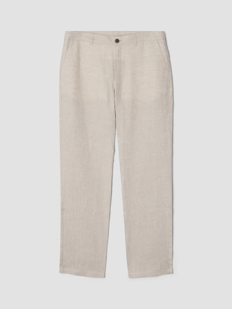 Angelo linbukse 7511649_I2M-MARIOCONTI-S26-Front_3548_Angelo linbukse_Angelo linbukse I2M.jpg_Front||Front