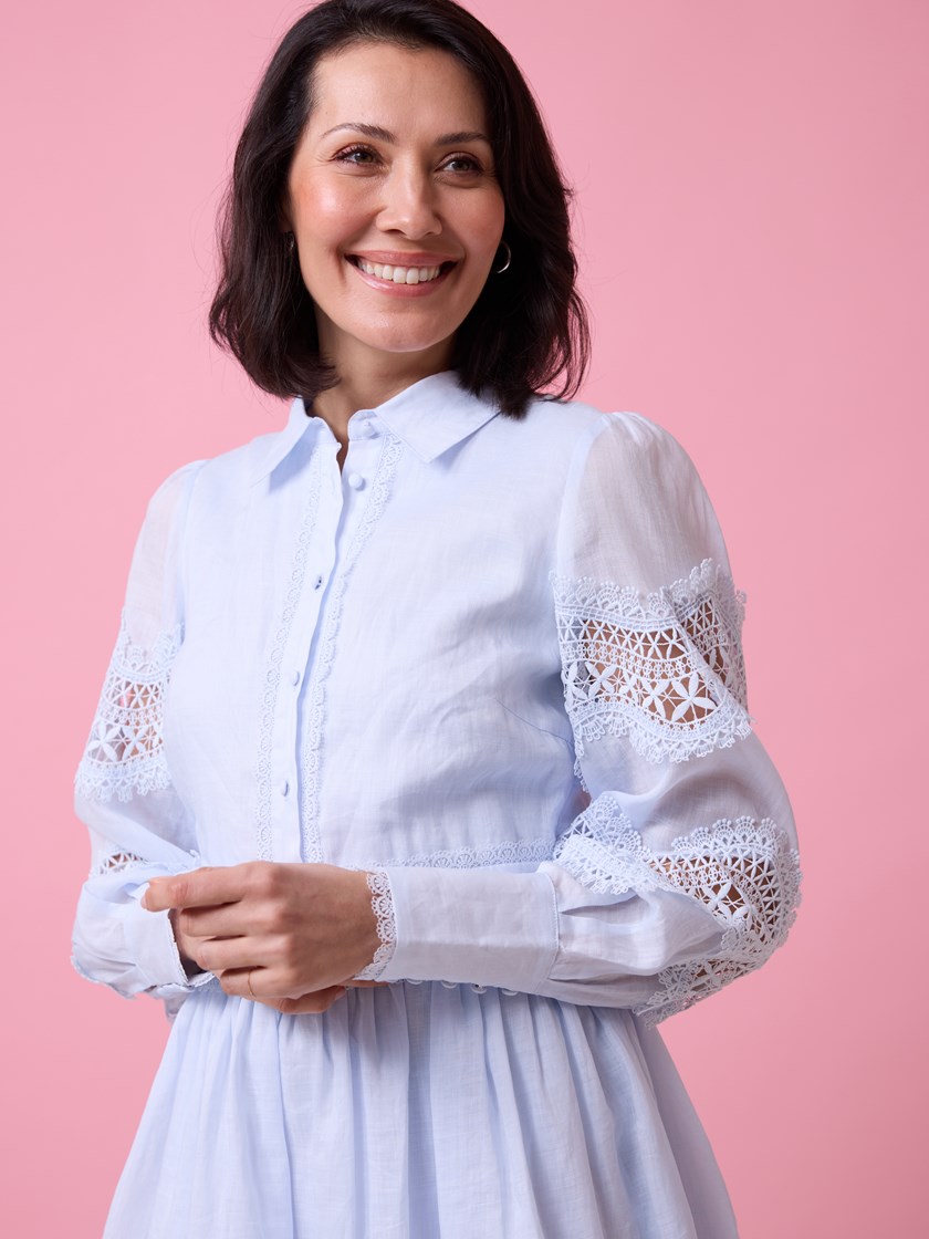 7511669 S48 7511669_S48-MARIEPHILIPPE-H25-Modell-Front_chn=match_4332_Ella kjole S48.jpg_Front||Front