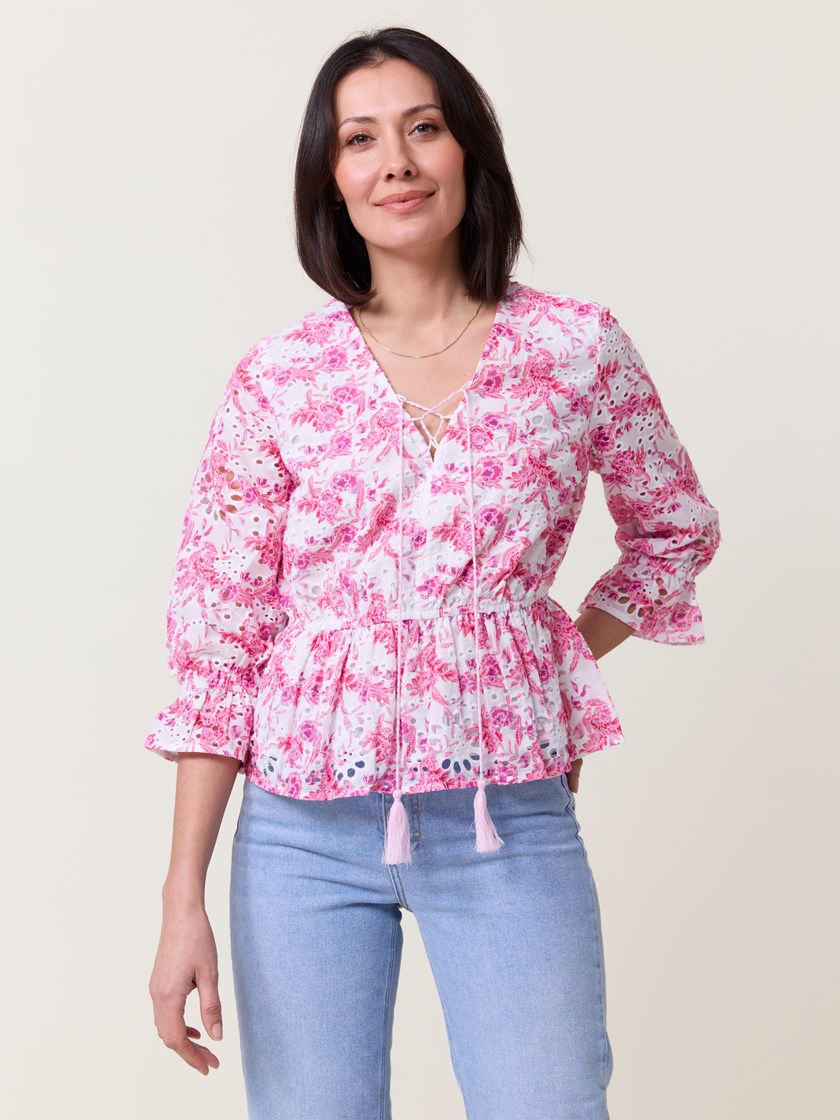 7511681 MRA 7511681_MRA-MARIEPHILIPPE-H25-Modell-Front_chn=match_6306_Cindy bluse MRA.jpg_Front||Front