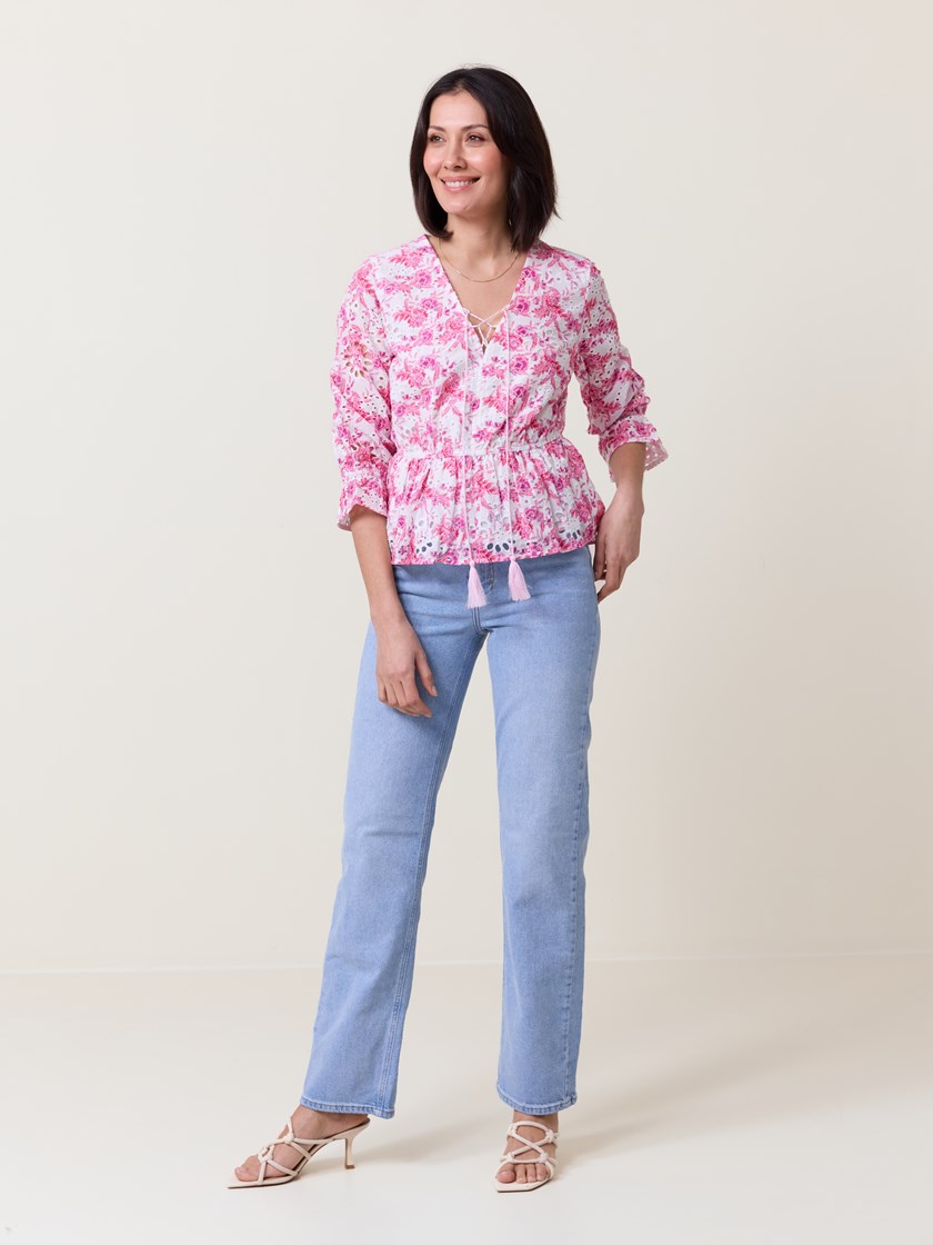 7511681 MRA 7511681_MRA-MARIEPHILIPPE-H25-Modell-Front_chn=match_6307_Cindy bluse MRA.jpg_Front||Front