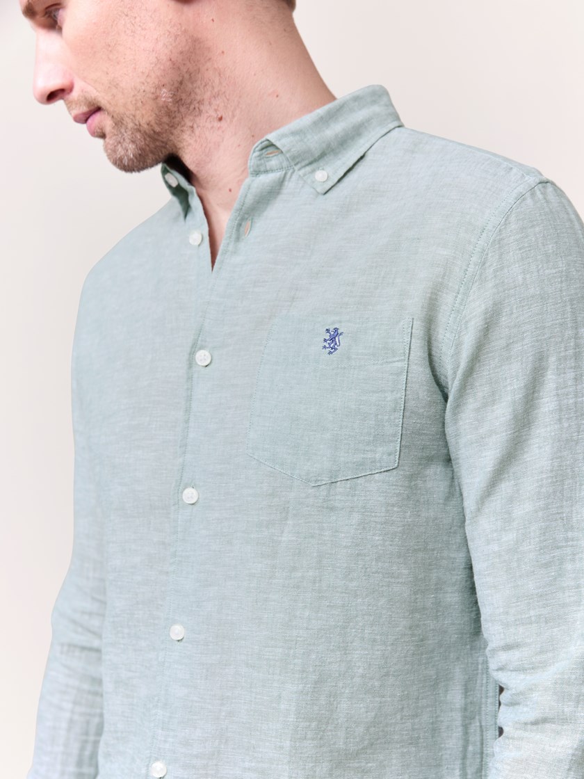 7511702 GIY 7511702_GIY-REDFORD-S25-Modell-Front_chn=match_1246_Elia skjorte i linmiks GIY.jpg_Front||Front