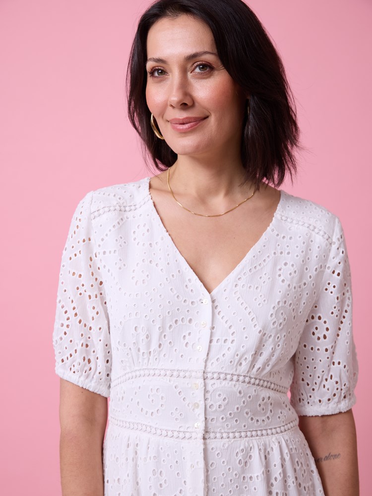 Lene kjole 7511771_O68-MARIEPHILIPPE-H25-Modell-Front_chn=match_3559_Lene kjole O68_Lene kjole O68 7511771.jpg_Front||Front