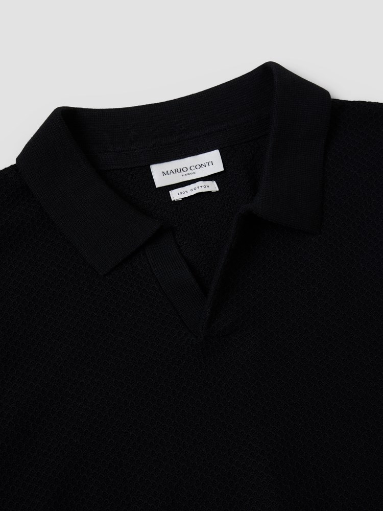 Franco strikket polo 7511778_C28-MARIOCONTI-H25-Front_9369_Franco strikket polo C28_Franco strikket polo C28 7511778.jpg_Front||Front