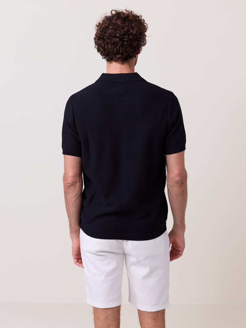 7511778 C28 7511778_C28-MARIOCONTI-H25-Modell-Front_chn=match_2488_Franco strikket polo C28.jpg_Front||Front