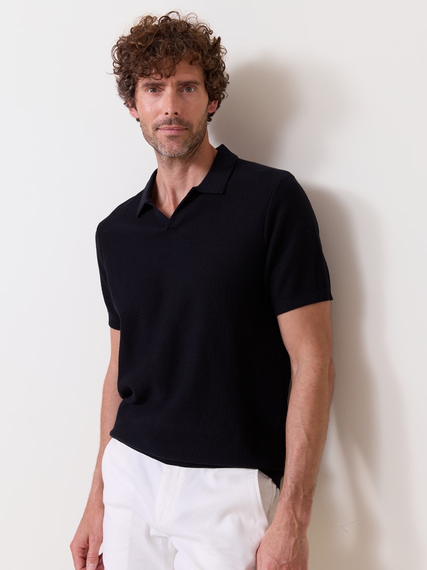 7511778 C28 7511778_C28-MARIOCONTI-H25-Modell-Front_chn=match_8225_Franco strikket polo C28_Franco strikket polo C28 7511778.jpg_Front||Front