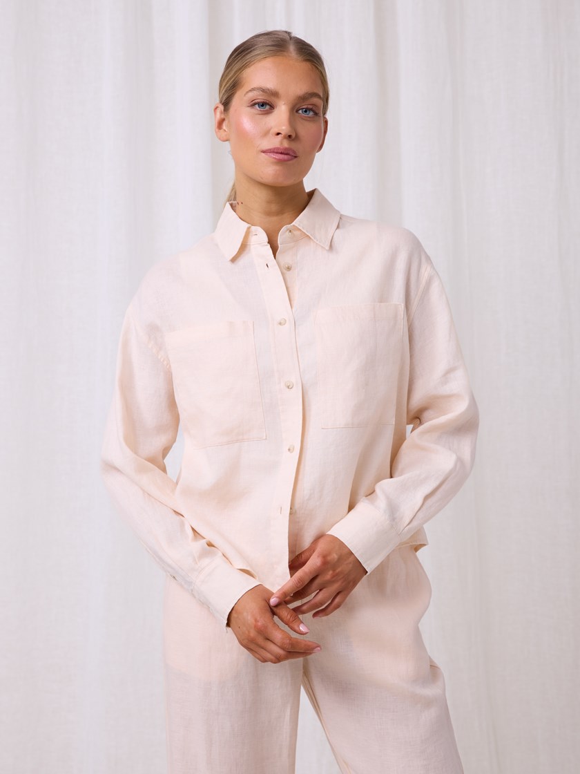 7511812 MGC 7511812_MGC-DONNA-H25-Modell-Front_chn=match_4422_Diondra linskjorte MGC.jpg_Front||Front