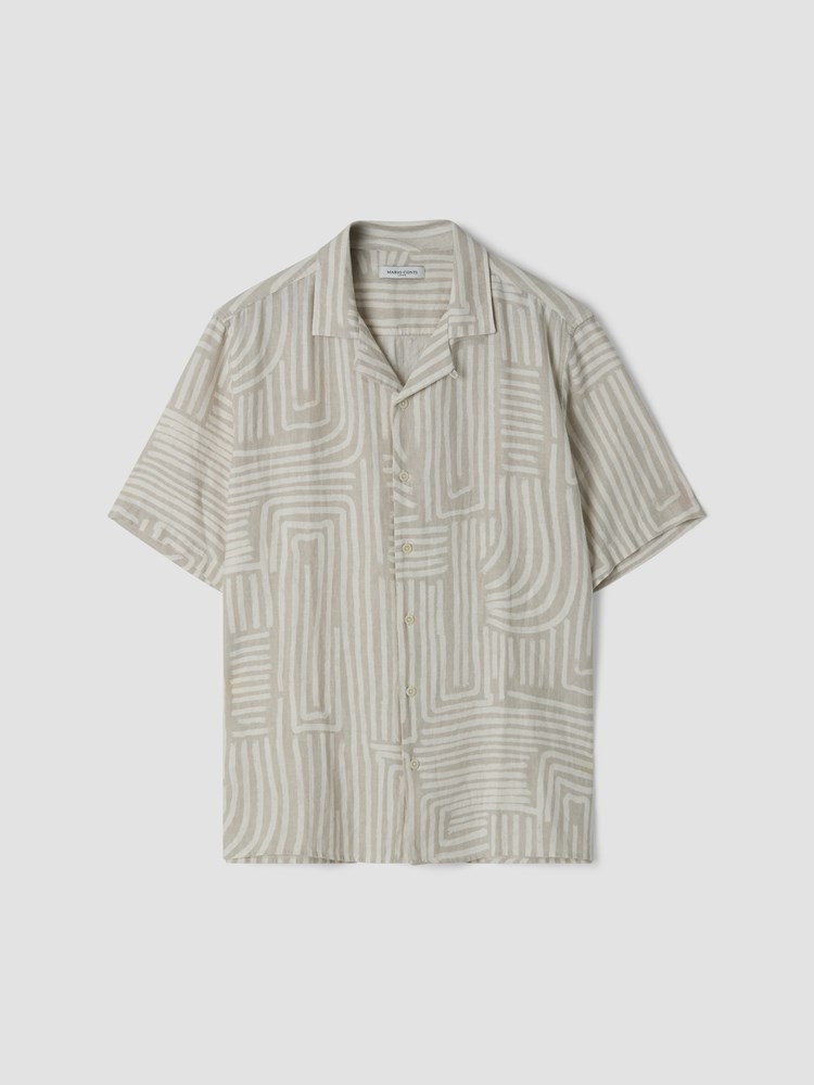 Dario printet skjorte 7511846_I3O-MarioConti-H25-front_Dario printet skjorte_Dario printet skjorte I3O.jpg_Front||Front