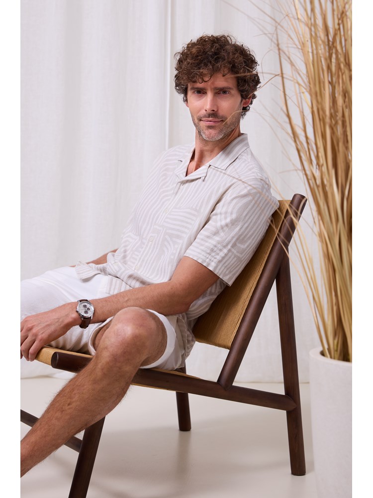 Dario printet skjorte 7511846_I3O-MARIOCONTI-H25-Modell-Front_chn=match_313_Dario printet skjorte I3O.jpg_Front||Front