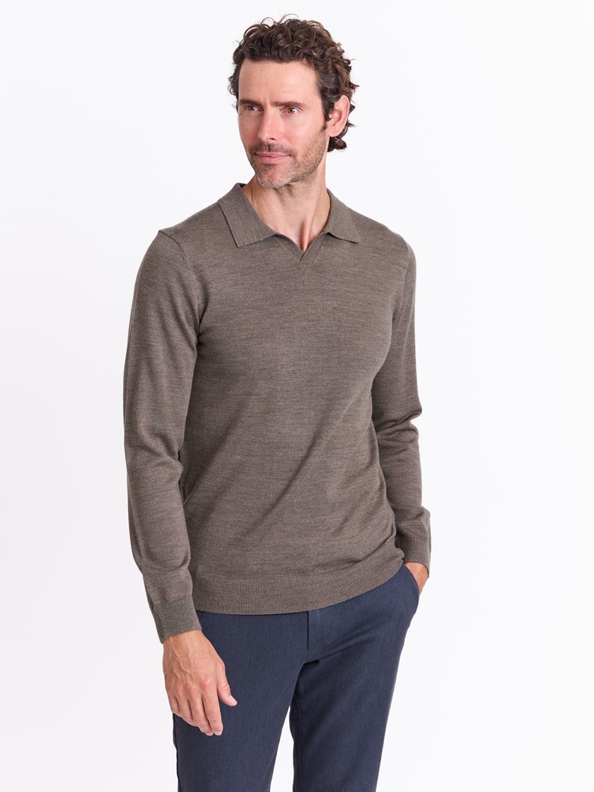 7511897 AN9 7511897_AN9-MARIOCONTI-A25-Modell-Front_chn=match_5809_Berto merino polo AN9.jpg_Front||Front