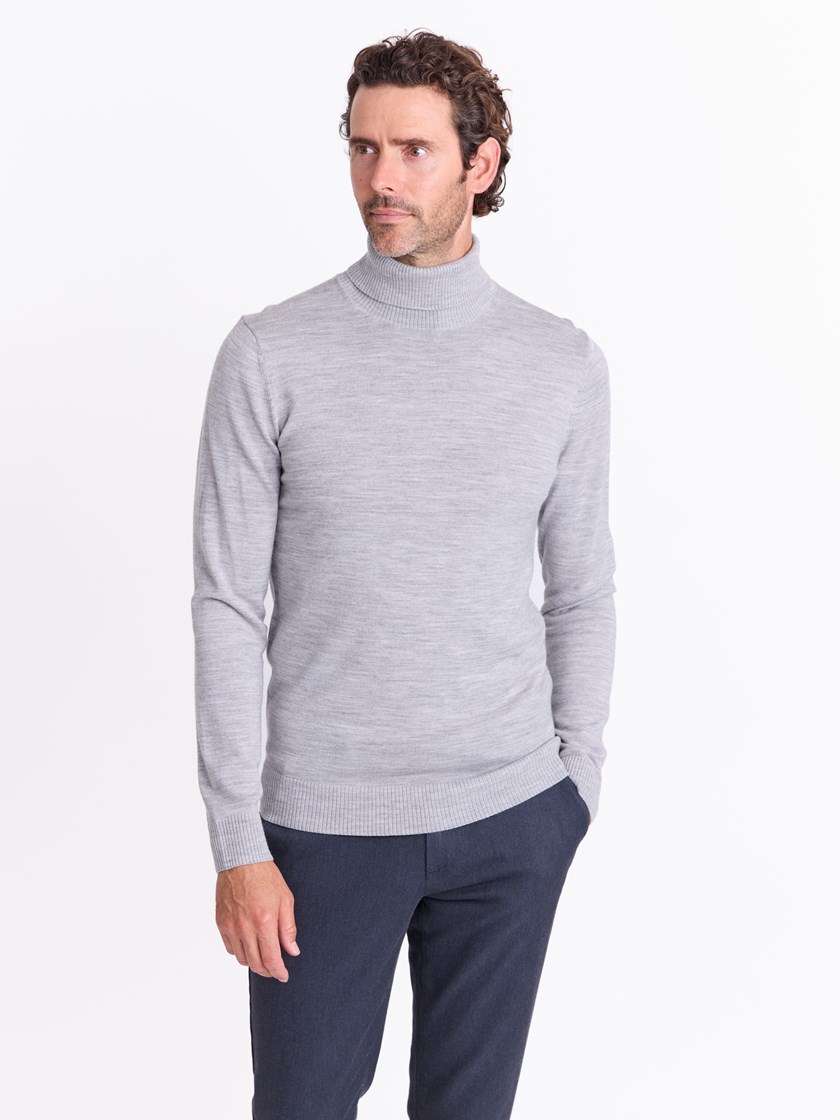 7511899 IFX 7511899_IFX-MARIOCONTI-A25-Modell-Front_chn=match_1775_Berto merino høyhalset genser IFX.jpg_Front||Front