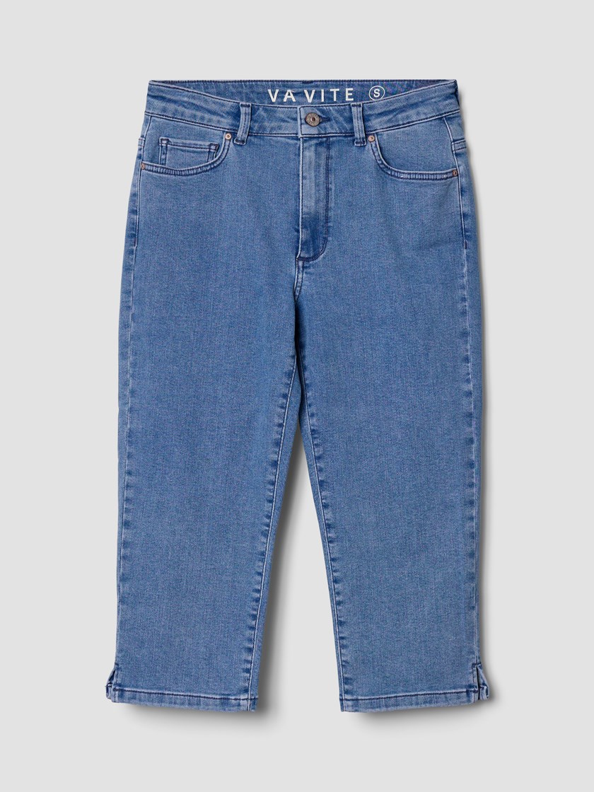 7511992 DAC 7511992_DAC-VAVITE-H25-Front_2930_Sophia denim capri DAC 7511992.jpg_Front