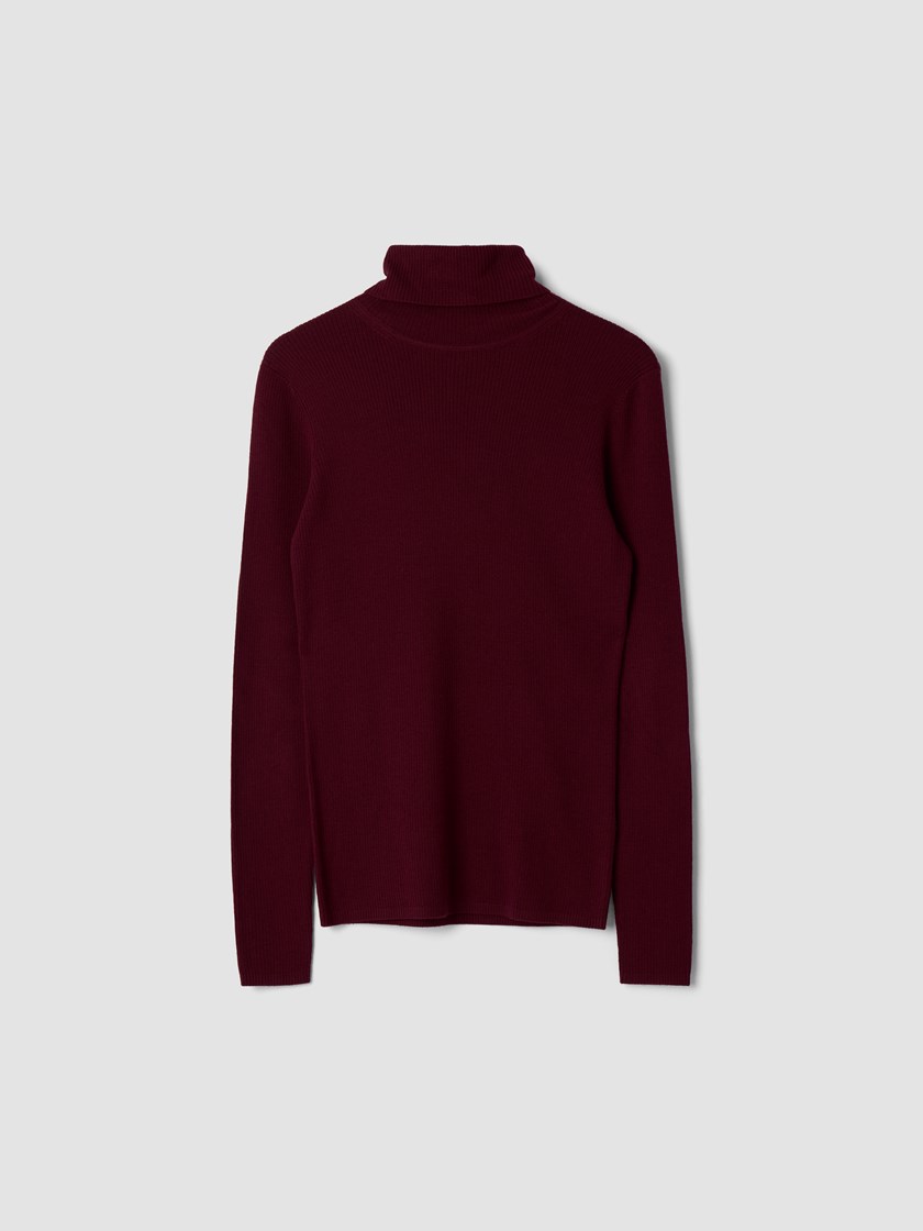 7512120 MWH 7512120_MWH-MARIEPHILIPPE-A25-Front_3295_Susanne merino rib pologenser MWH.jpg_Front||Front