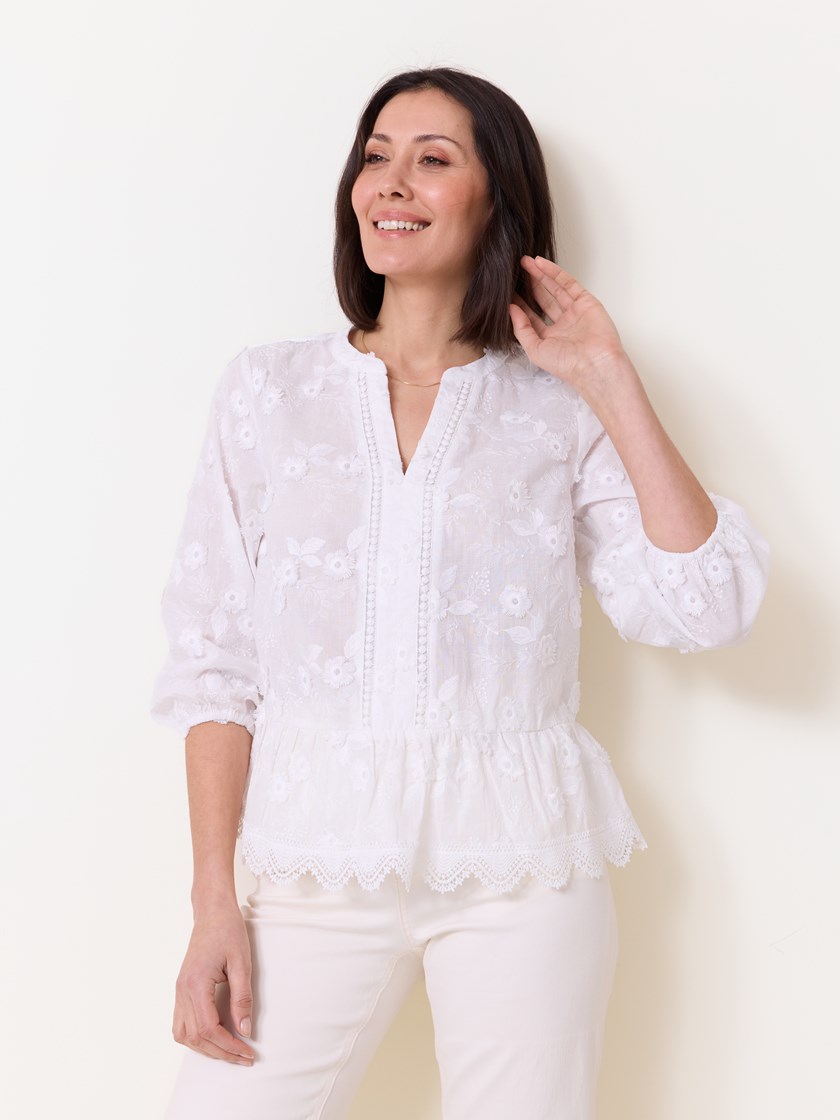 7512144 O68 7512144_O68-MARIEPHILIPPE-H25-Modell-Front_chn=match_3813_Elsa bluse O68.jpg_Front||Front