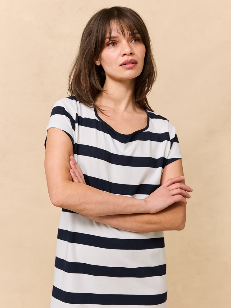 Solina stripete kjole 7512157_EM6-JEANPAUL-H25-Front_7510_Solina stripete kjole_Solina stripete kjole EM6 7512157.jpg_Front||Front