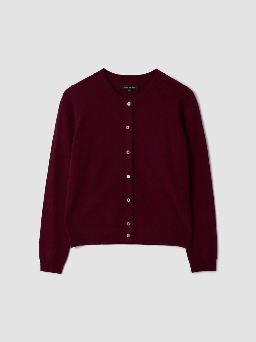 7512172 MWH 7512172_MWH-MARIEPHILIPPE-A25-Front_1316_Vita merinocardigan MWH.jpg_Front