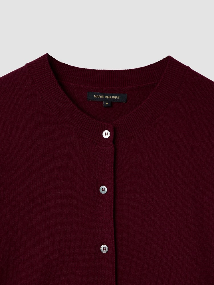 Vita merinocardigan 7512172_MWH-MARIEPHILIPPE-A25-Front_3191_Vita merinocardigan MWH_Vita merinocardigan MWH 7512172.jpg_Front||Front