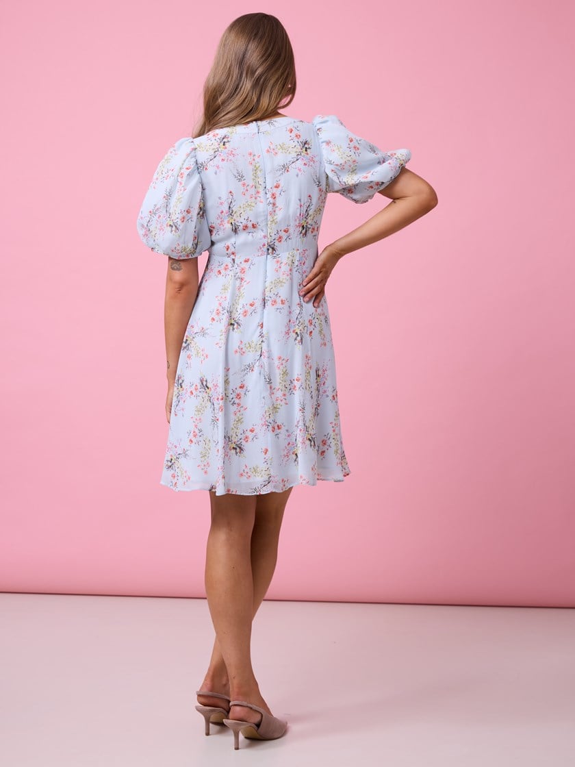 7512194 ENS 7512194_ENS-DONNA-H25-Modell-Front_chn=match_2975_Peony printet kjole ENS.jpg_Front||Front