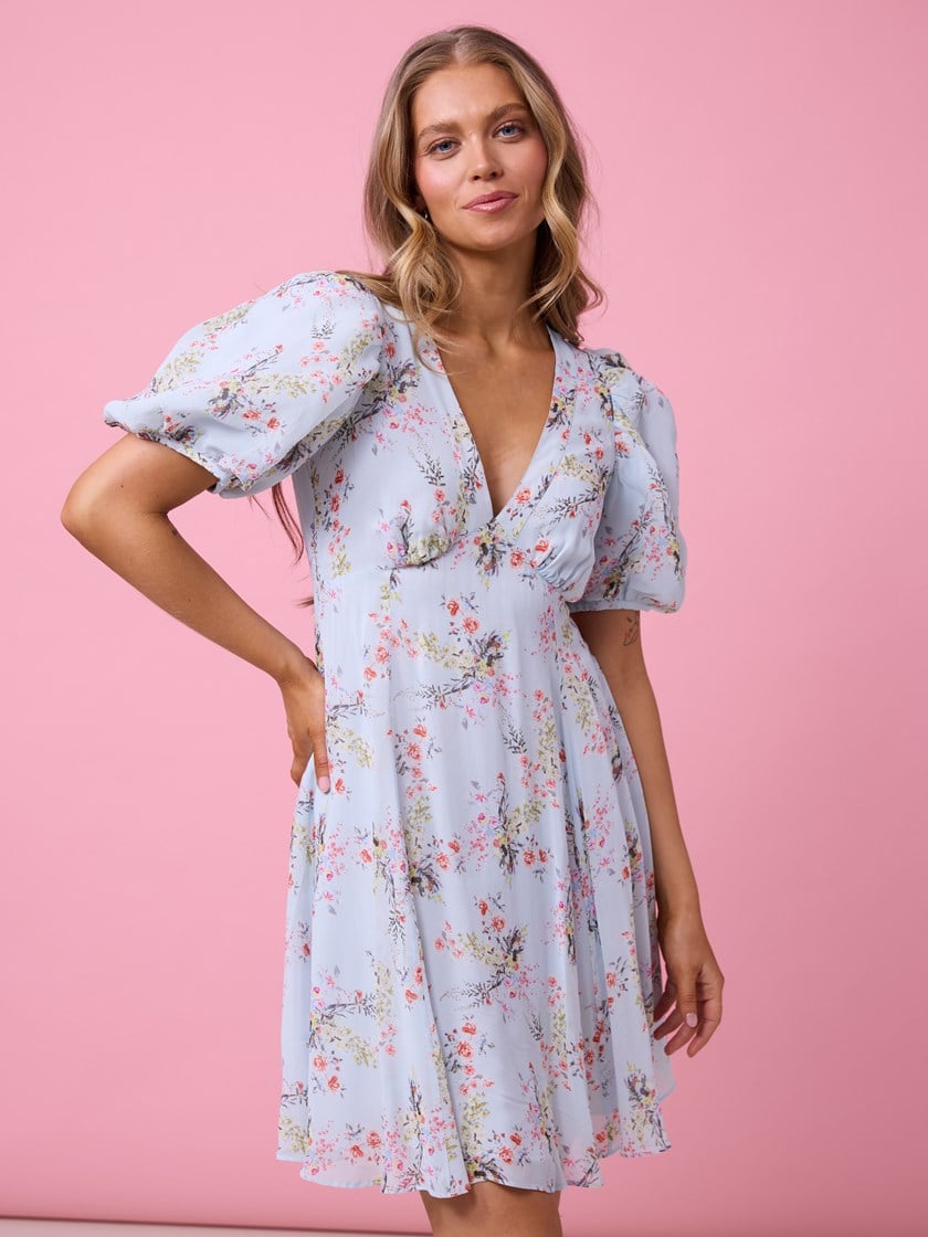 7512194 ENS 7512194_ENS-DONNA-H25-Modell-Front_chn=match_4849_Peony printet kjole ENS.jpg_Front||Front