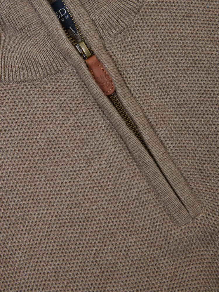 Maddison zip genser 7512245_AQA-REDFORD-A25-Front_5753_Maddison zip genser AQA_Maddison zip genser AQA 7512245.jpg_Front||Front