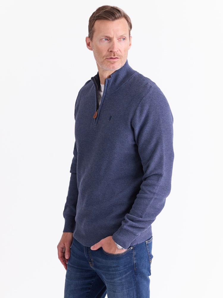 Maddison zip genser 7512245_EHJ-REDFORD-A25-Modell-Front_chn=match_3966_Maddison zip genser EHJ_Maddison zip genser EHJ 7512245.jpg_Front||Front