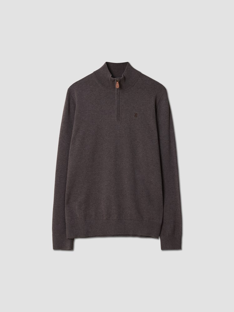 Brage zip genser 7512250_R12-REDFORD-A25-Front_407_Brage zip genser R12_Brage zip genser R12 7512250.jpg_Front||Front