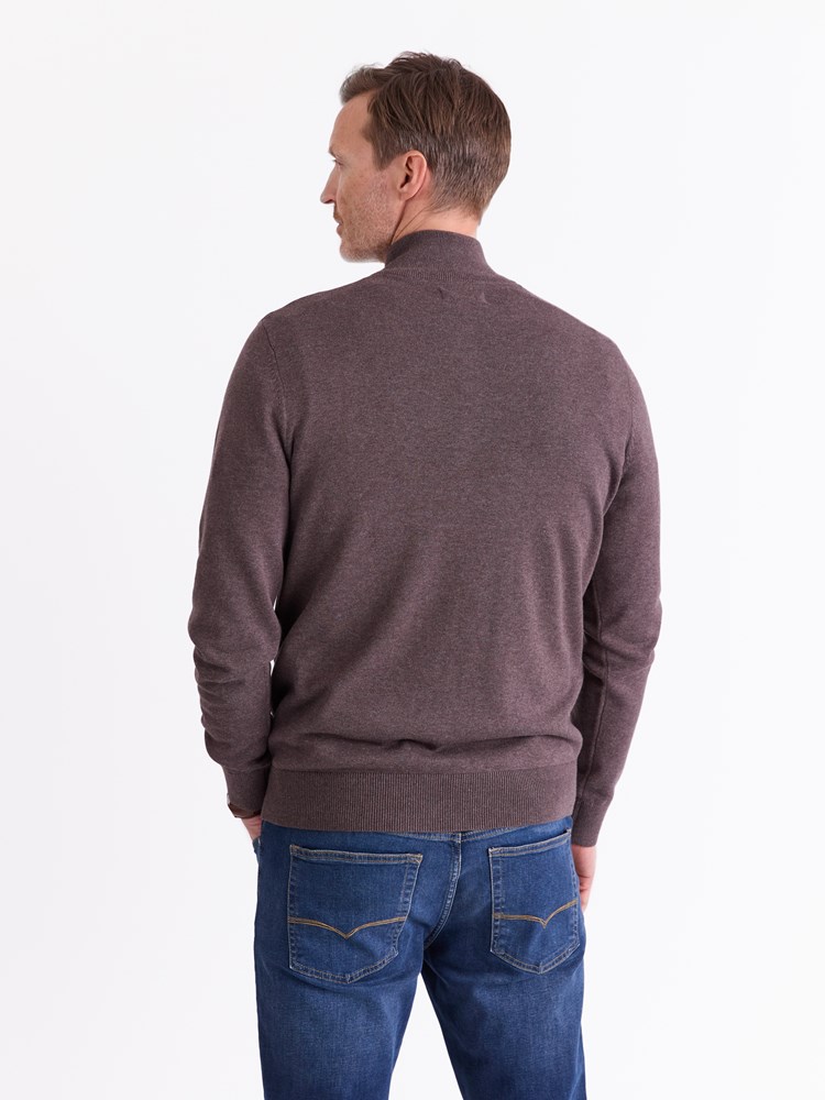 Brage zip genser 7512250_R12-REDFORD-A25-Modell-Back_chn=match_7083_Brage zip genser R12_Brage zip genser R12 7512250.jpg_Back||Back