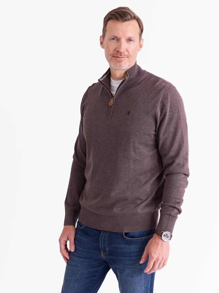 Brage zip genser 7512250_R12-REDFORD-A25-Modell-Front_chn=match_22_Brage zip genser R12 7512250.jpg_Front||Front