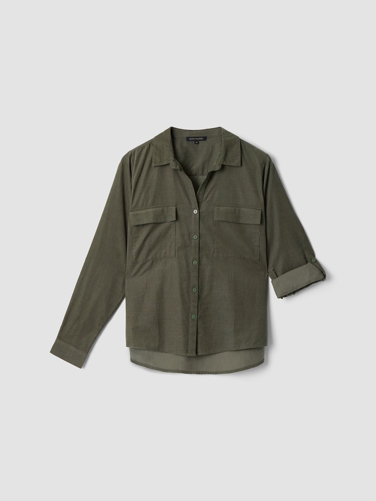 Meghan cordskjorte 7512271_GMR-MARIEPHILIPPE-A25-Front_2555_Meghan cordskjorte GMR_Meghan cordskjorte GMR 7512271.jpg_Front||Front