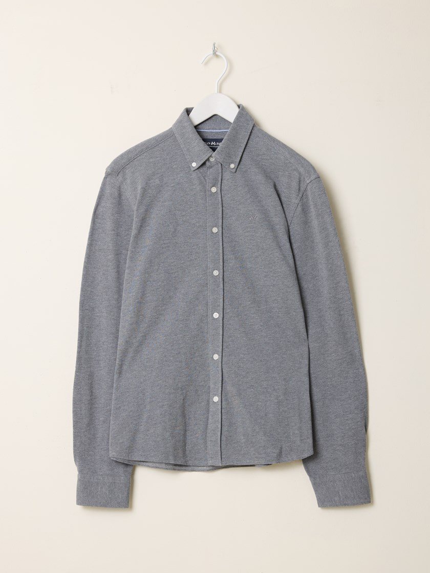 7512369 S06 7512369_S06-JEANPAUL-A25-Front_64_Dominique pique skjorte_Dominique pique skjorte S06_Dominique pique skjorte S06 7512369.jpg_Front||Front