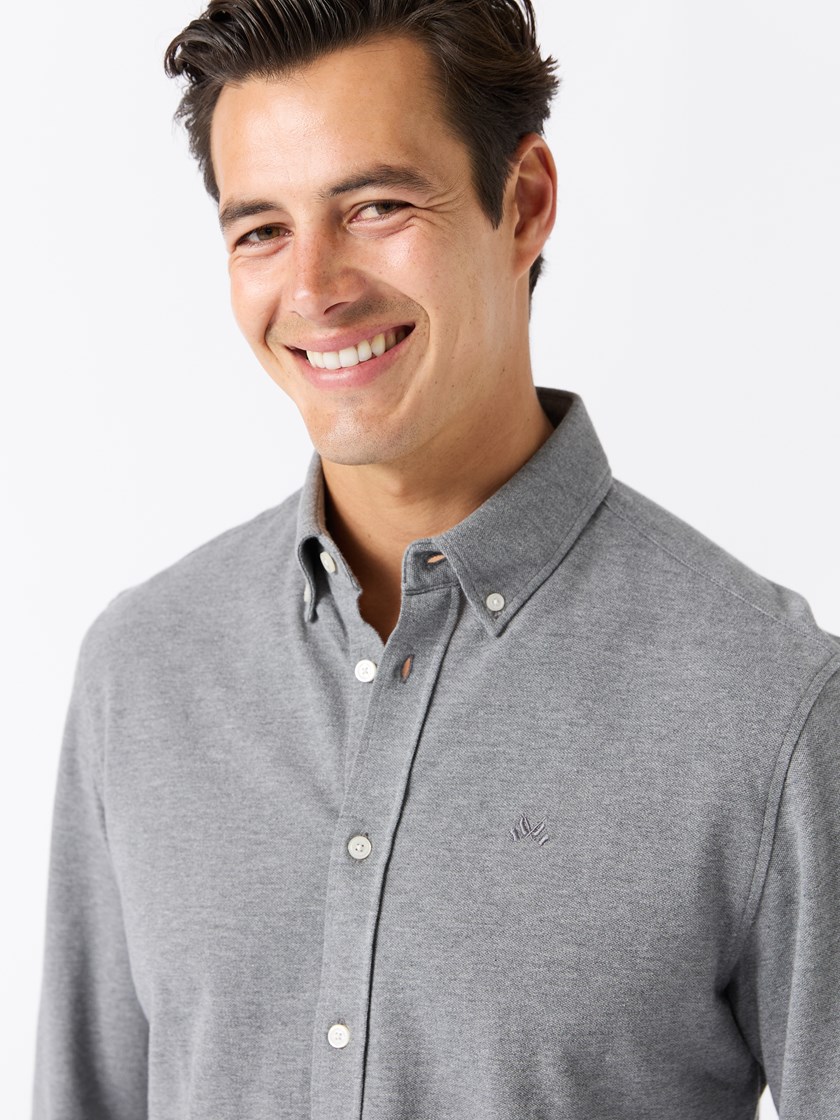 7512369 S06 7512369_S06_Jean Paul_Dominique Pique Skjorte_A25 (4)_Dominique pique skjorte S06_Dominique pique skjorte S06 7512369.jpg_