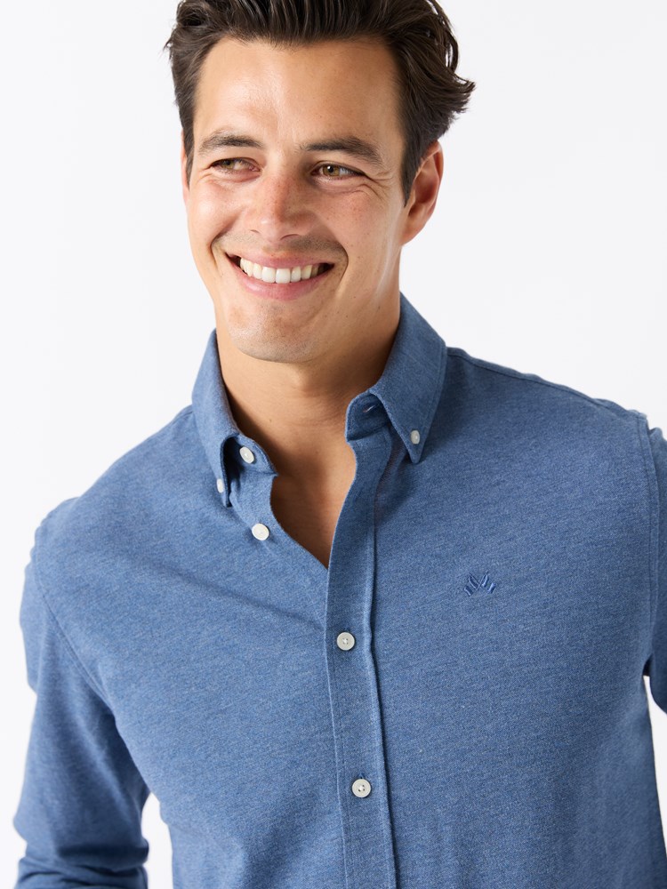 Dominique pique skjorte 7512369_S82_Jean Paul_Dominique Pique Skjorte_A25 (1)_Dominique pique skjorte S82_Dominique pique skjorte S82 7512369.jpg_