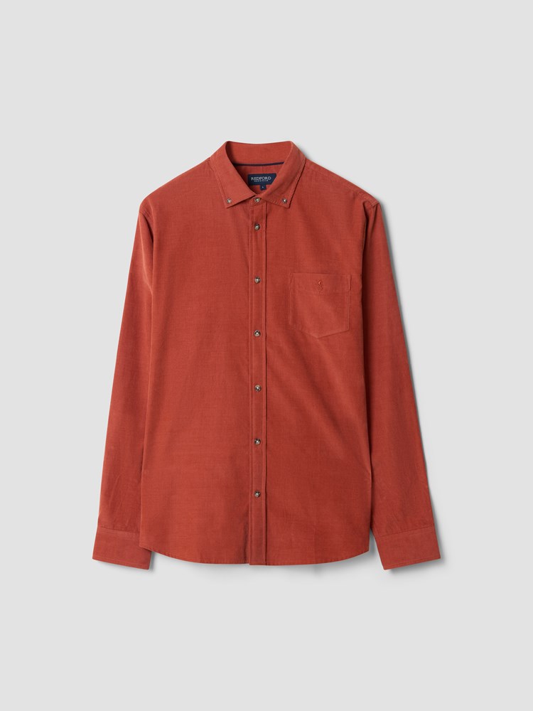 Corduroy skjorte 7512558_AHW-REDFORD-A25-Front_6957_Corduroy skjorte AHW_Corduroy skjorte AHW 7512558.jpg_Front||Front