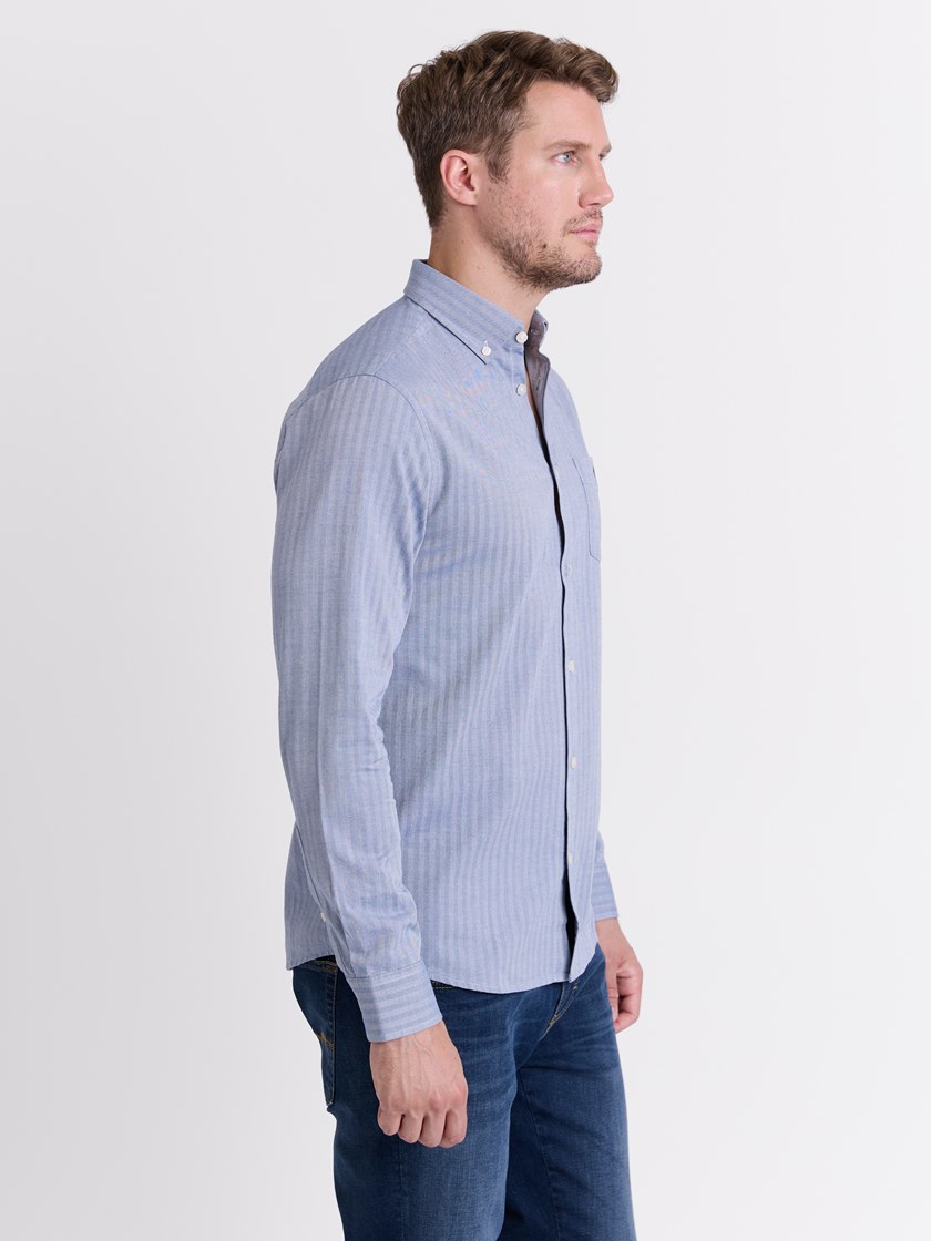 7512559 EGW 7512559_EGW-REDFORD-W25-Modell-Front_chn=match_3660_Herringbone skjorte EGW.jpg_Front